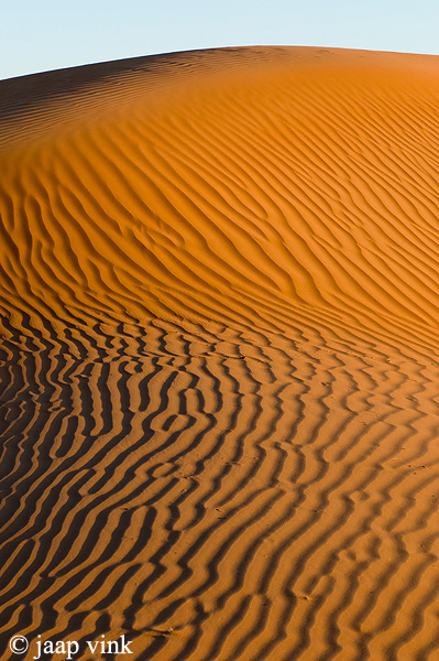 Wahiba Sands at sun set