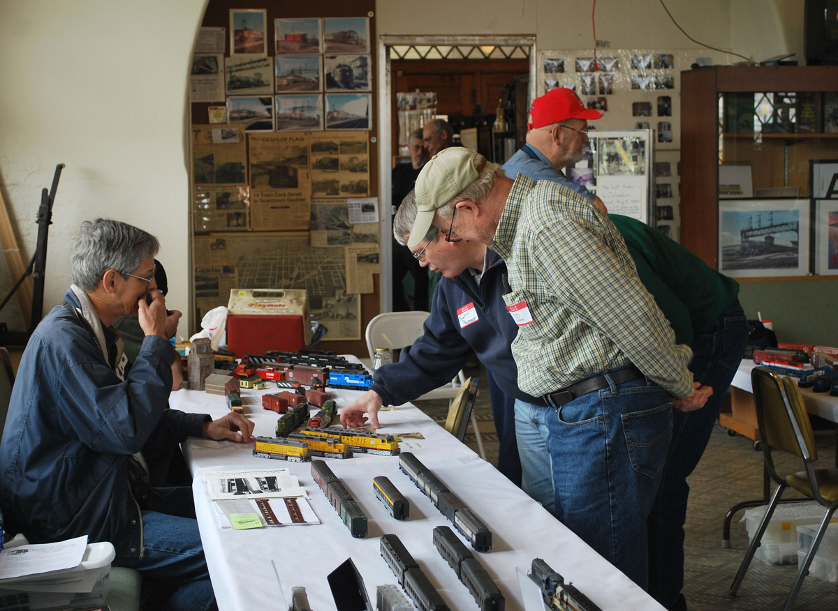 A small sample of the many discussions held during the event.