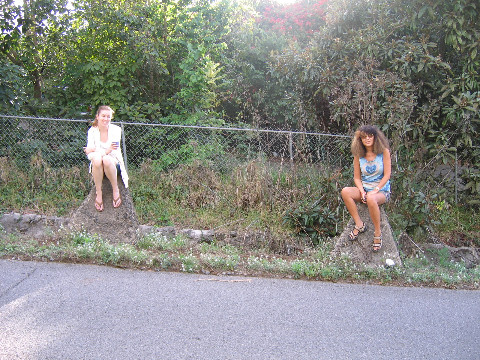 Waiting for a cab