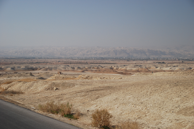 Jericho over on the Israeli side of the river.