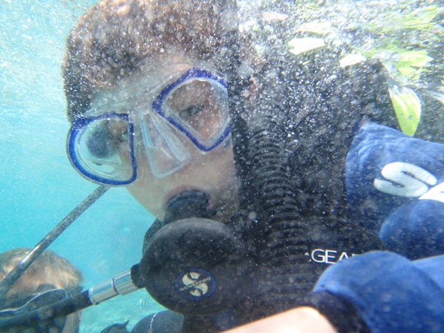 Diving with Nirush