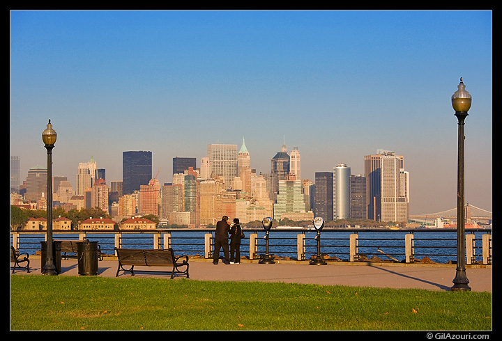 Manhattan Skyline at Sunset