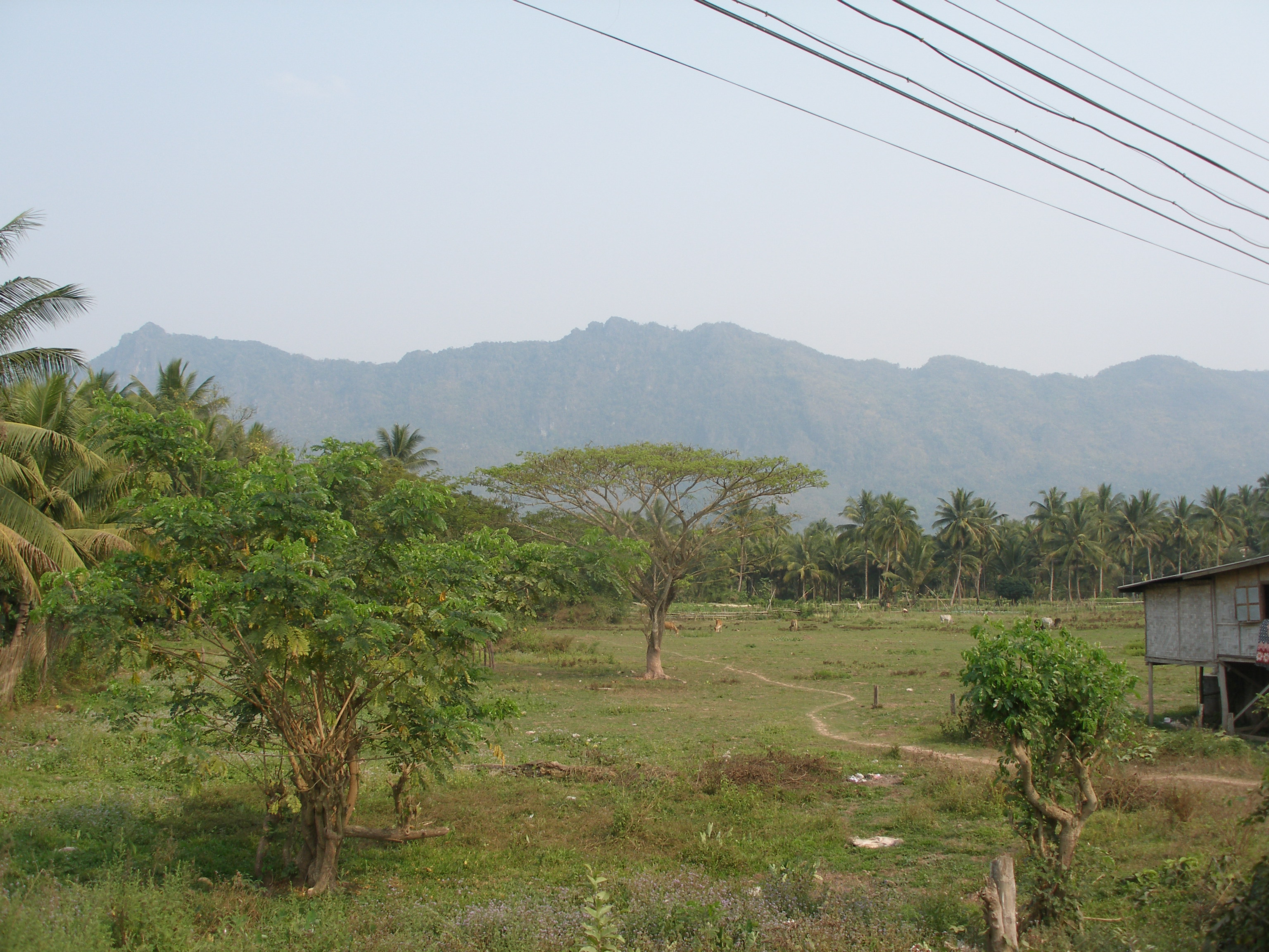 Just off the main street, Sainyabuli