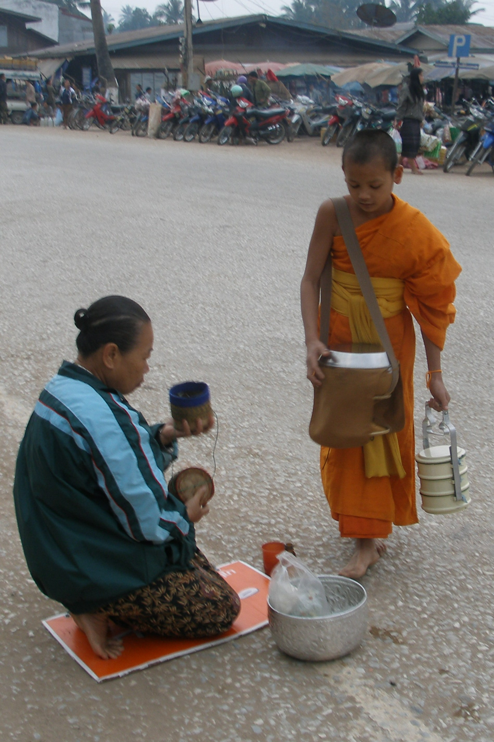 The littlest monk