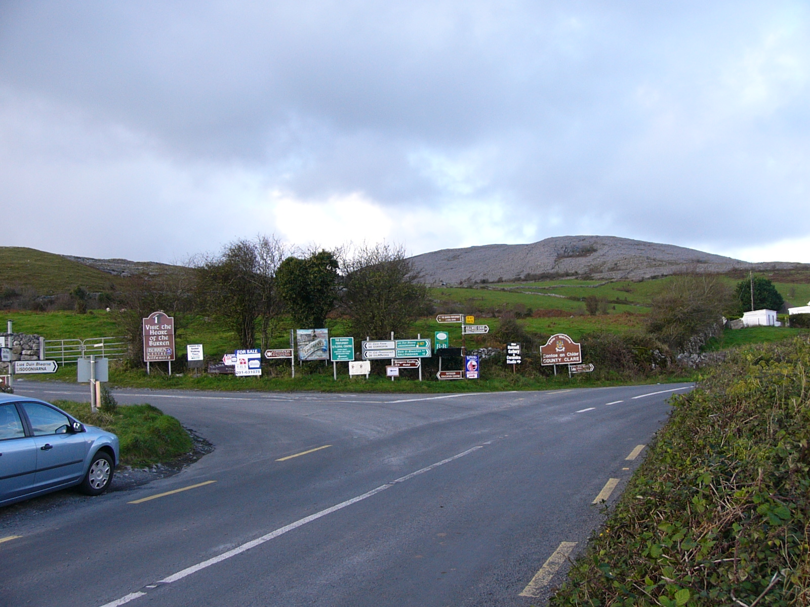 County Clare sign