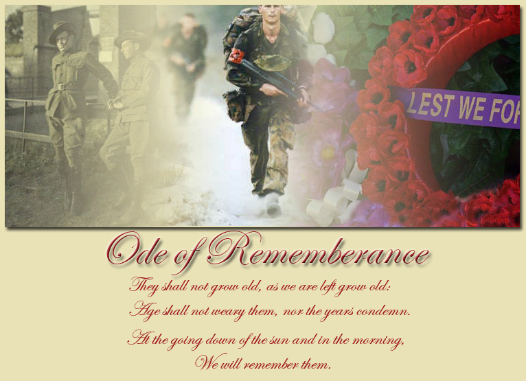Ode of Rememberance
