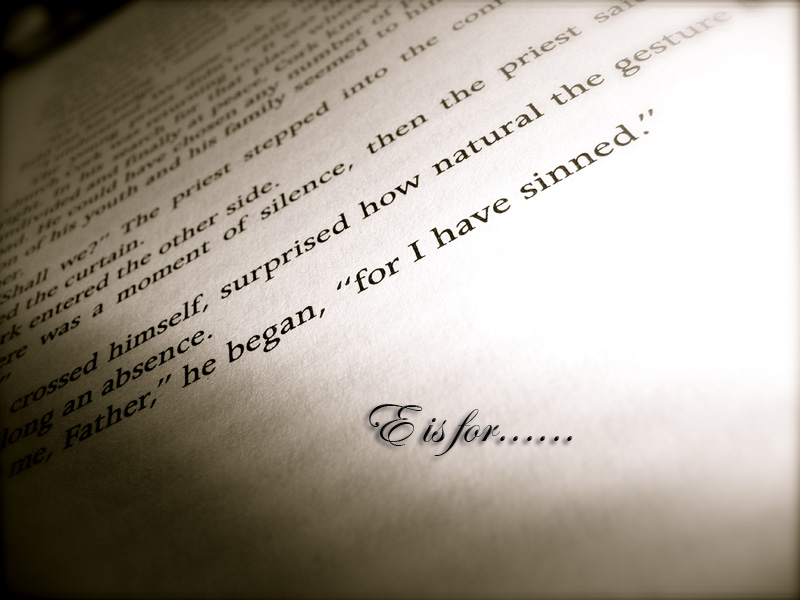 E is for end
