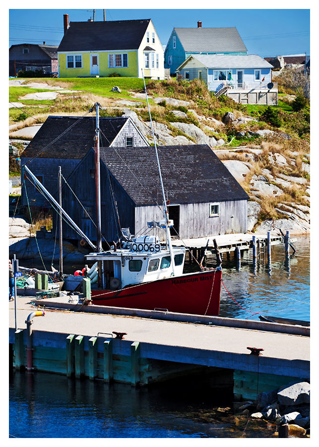 Peggys Cove Homes and Marina
