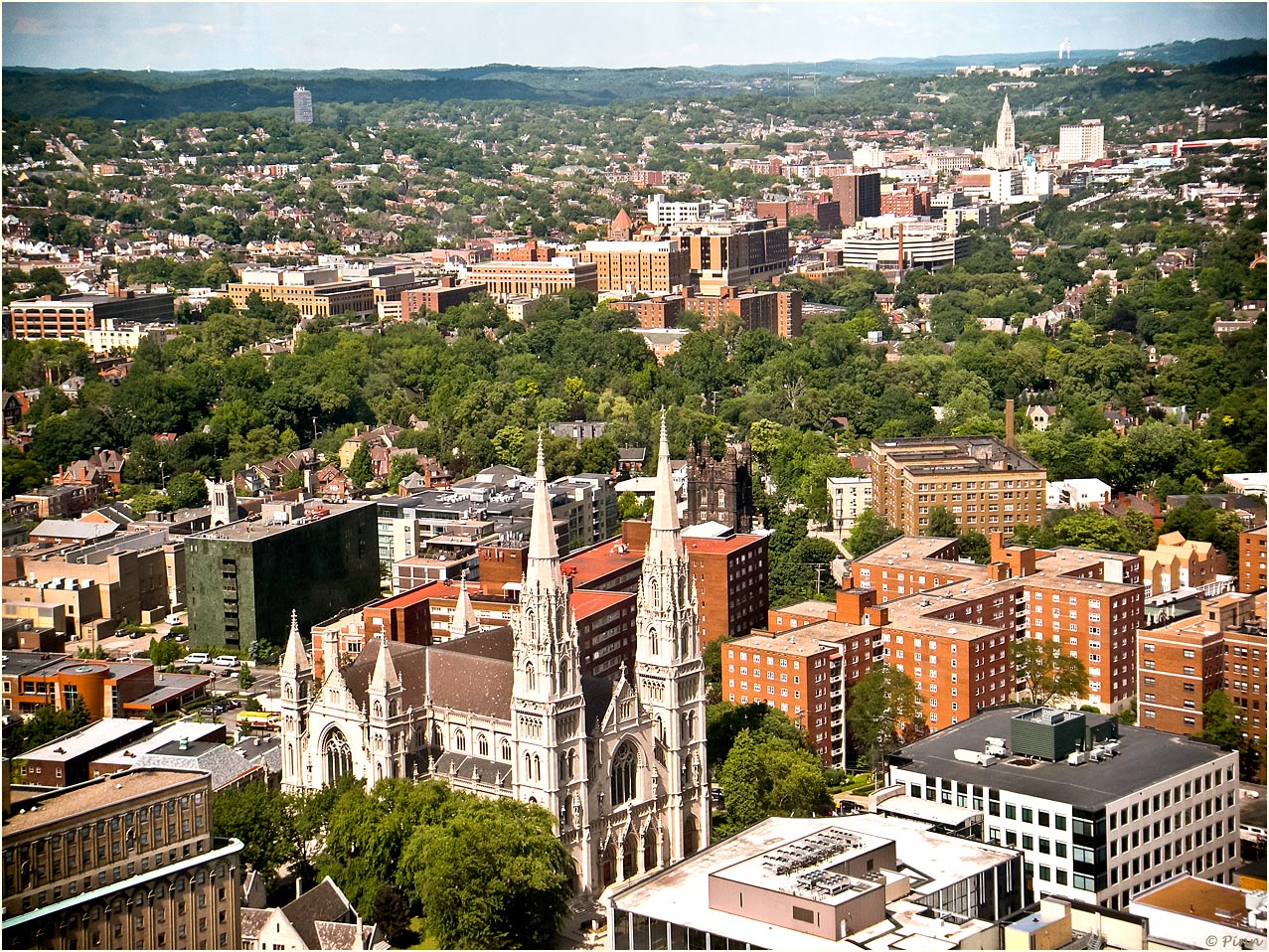 Birds Eye View of Pittsburgh