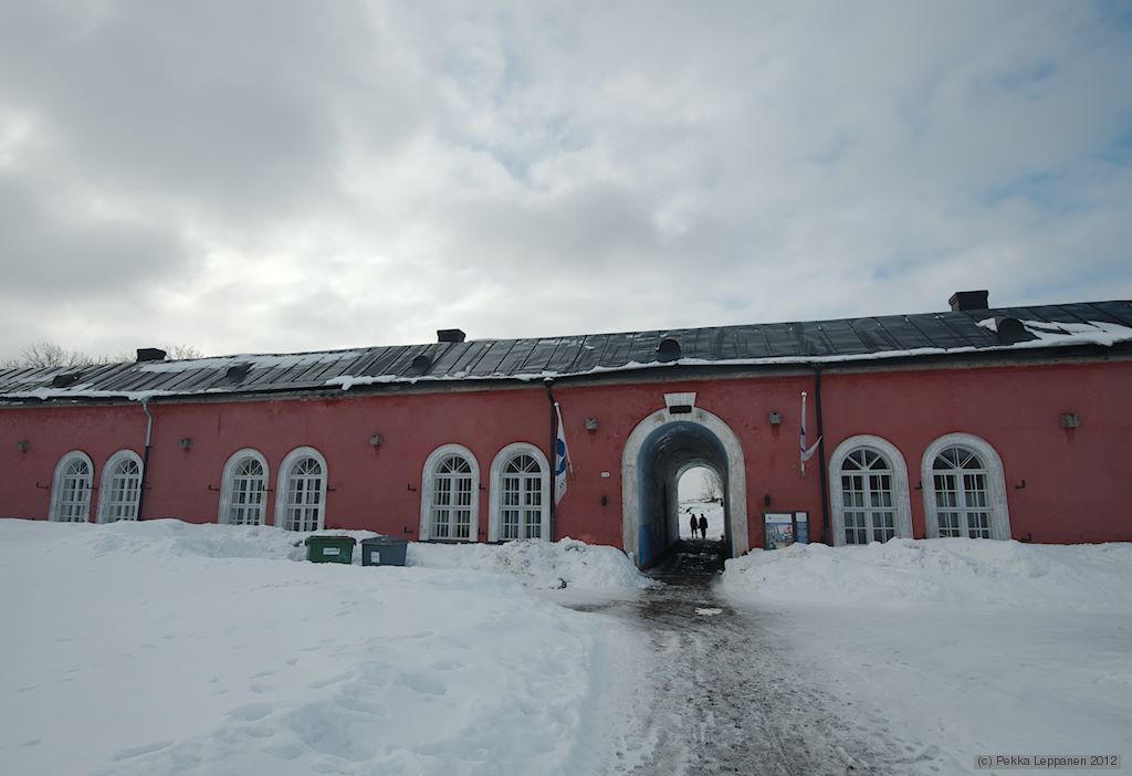 Corridor through the house