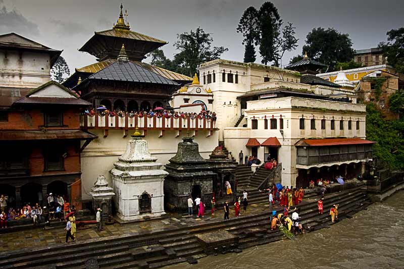 Pashupatinath & Bhagirathi river