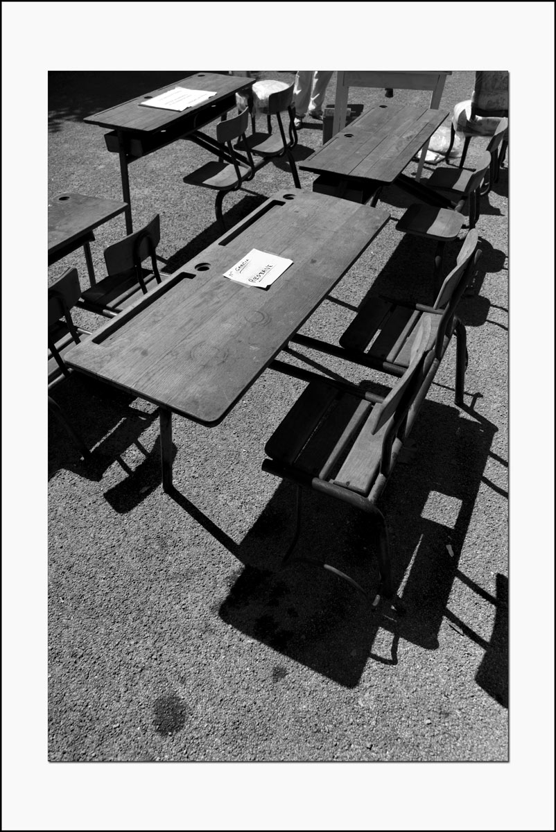 Le banc de M. Garcia