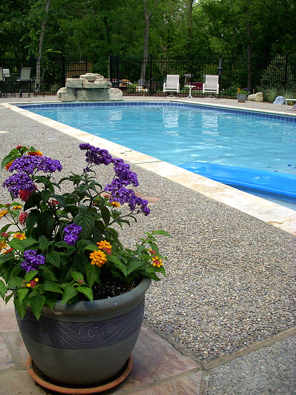 Poolside
