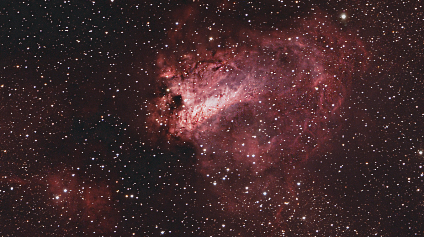 Swan/Omega Nebula - M 17 (Full Crop)