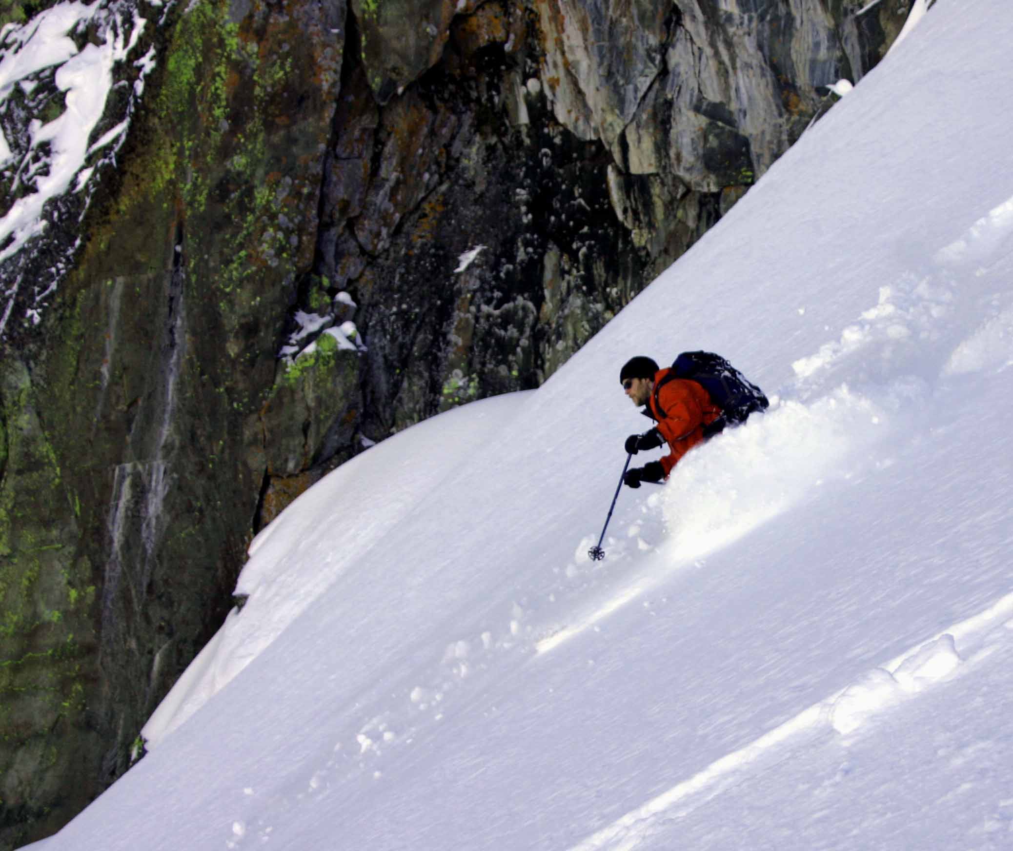 Paul below summit, Sierra Buttes