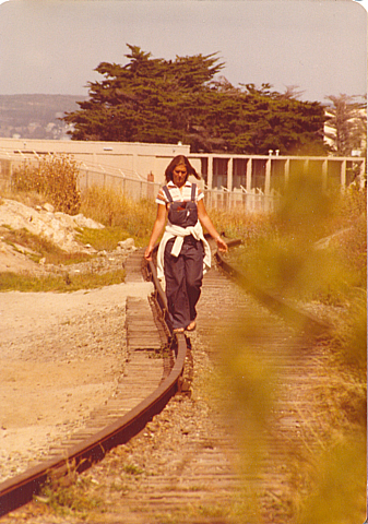 Walking The Tracks in Monterey Calif - Canon FTQL.jpg