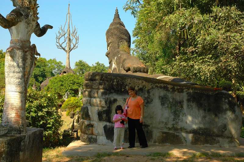 Huge Buddha, Laos 2006