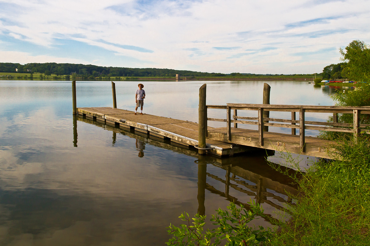 James at Lake Galena
