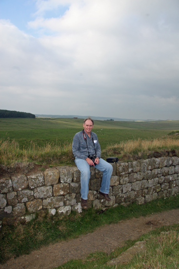 Johann on Hadrians wall