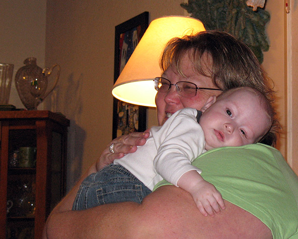 Jensen kids Christmas visit to Magalia, Dec. 19, 2009
