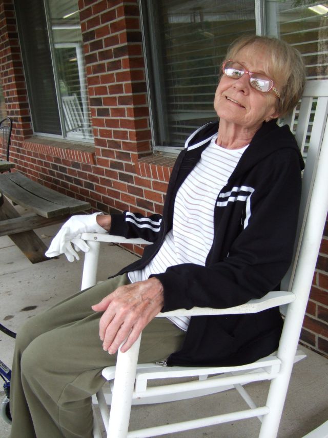 Back at the rehab center