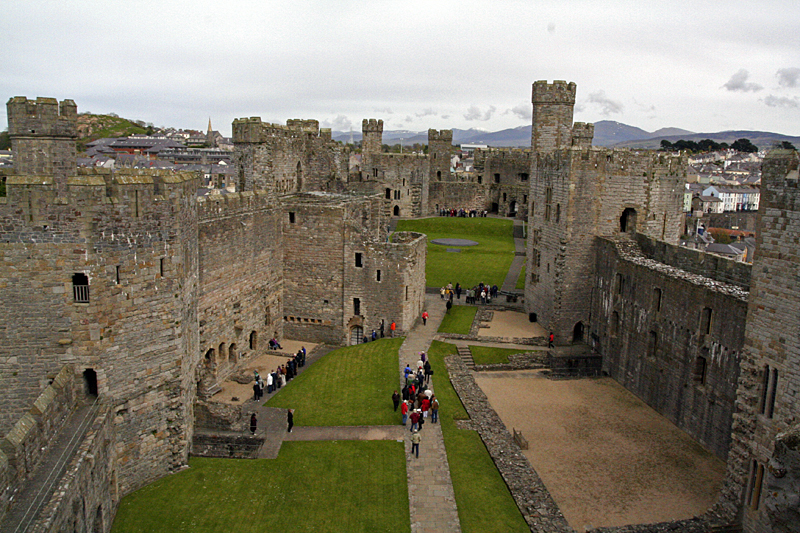 Caenarfon Castle in Gwynedd 3021