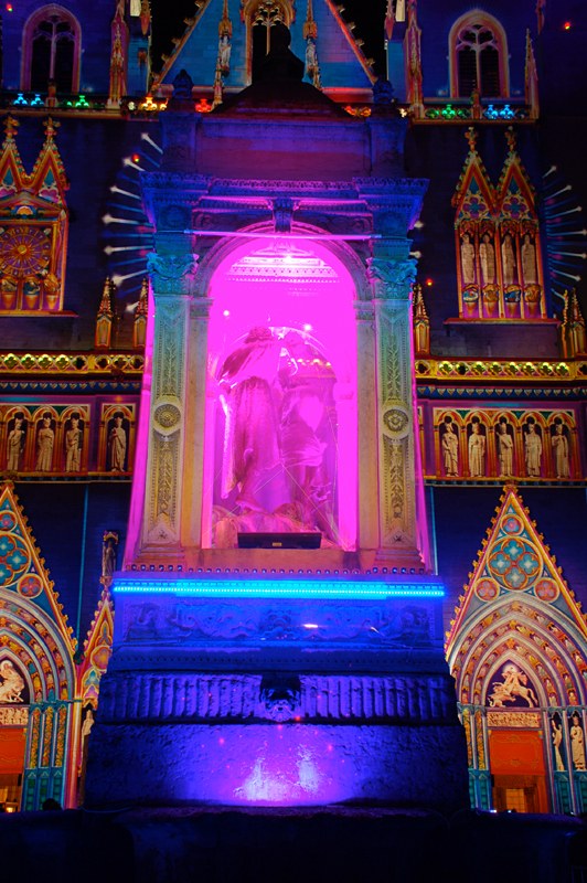 Lyon Lumiere St Jean Cathedral 4