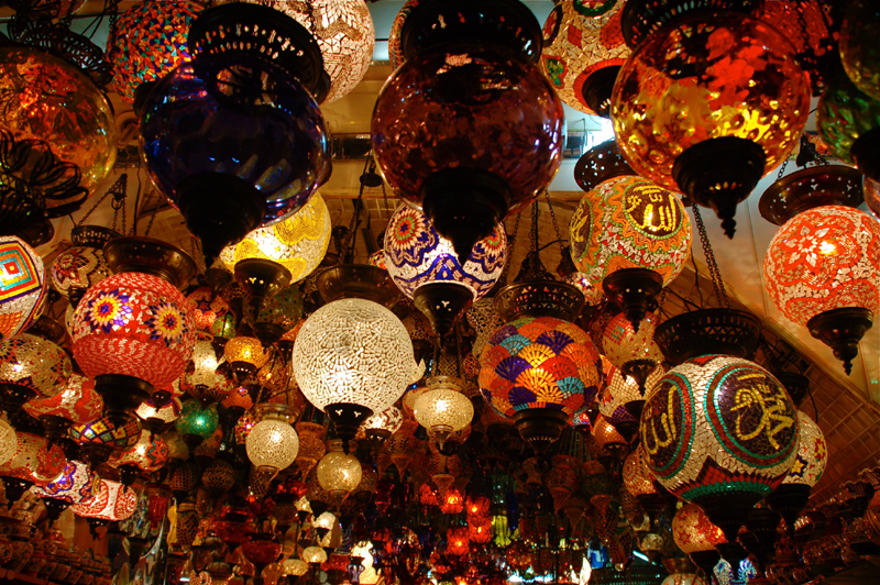 Turkish lamps