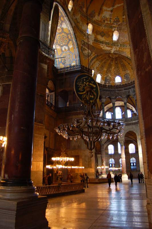 Hagia Sofia lights