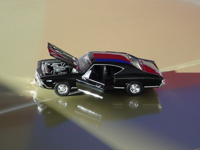 black 1968 Chevelle
