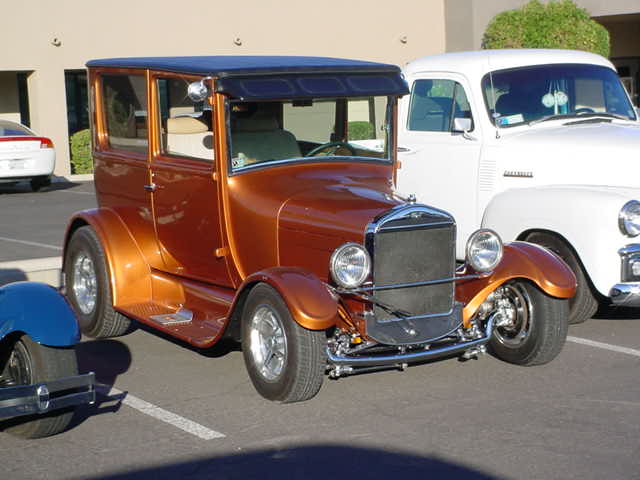 bronze hot rod
