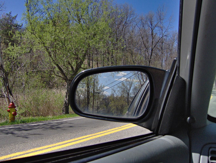 Looking Behind While Behind the Wheel