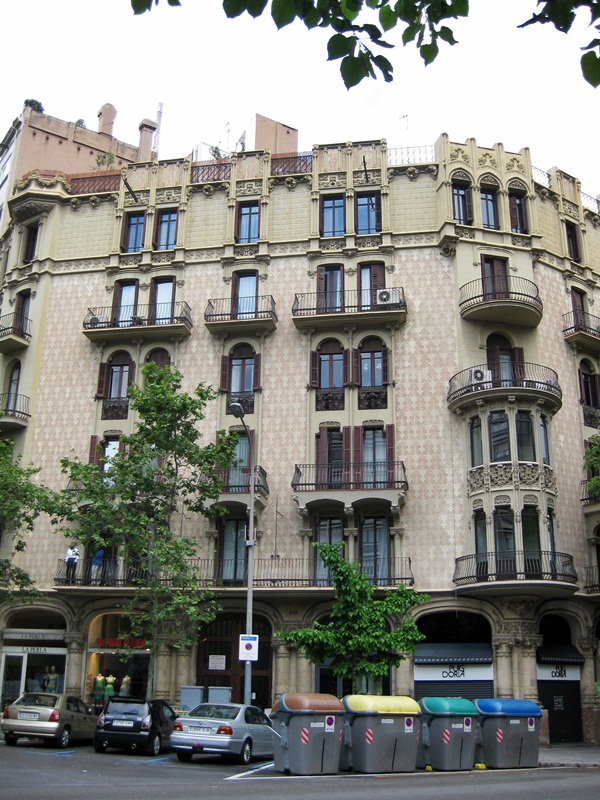 Casa Queralt (Rambla de Catalunya 88) Josep Plantada i Artigas 1907