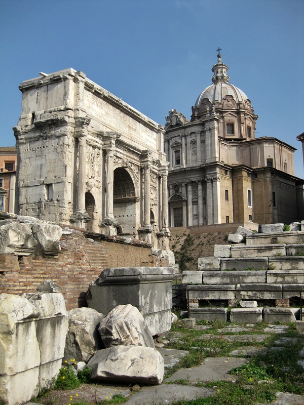 Arco di Settimio Severo en el Foro Romano