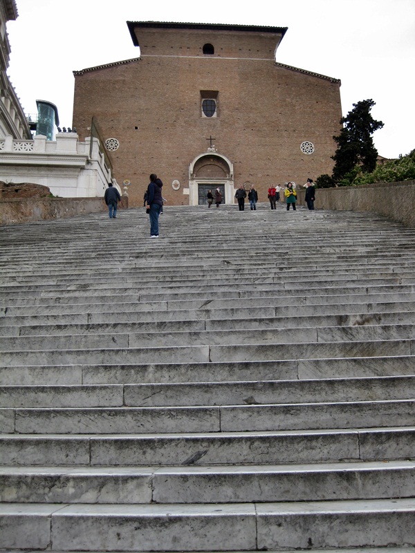 Roma. Chiesa de Santa Mara in Aracoeli