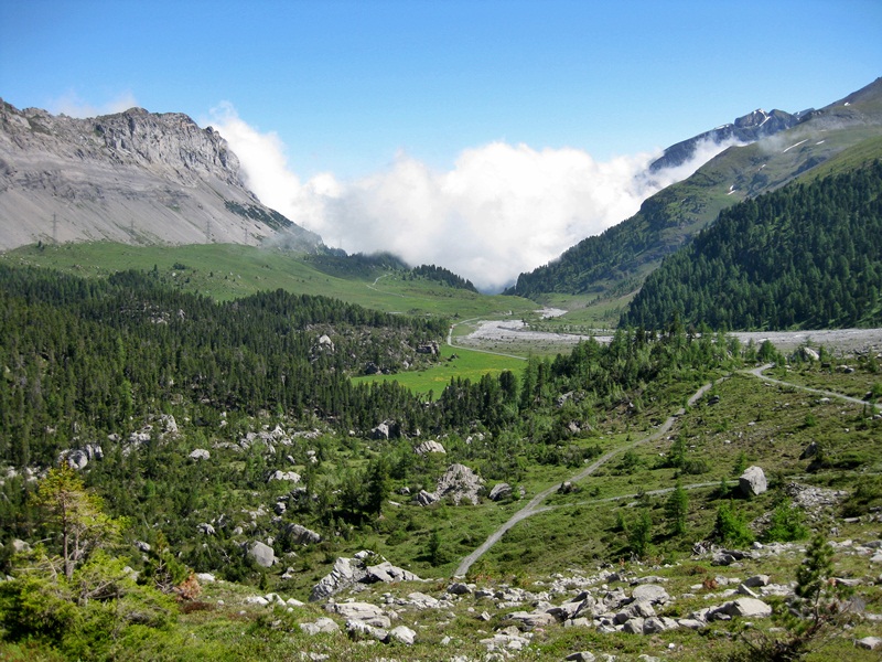 Kandersteg. Spittelmatte Plain