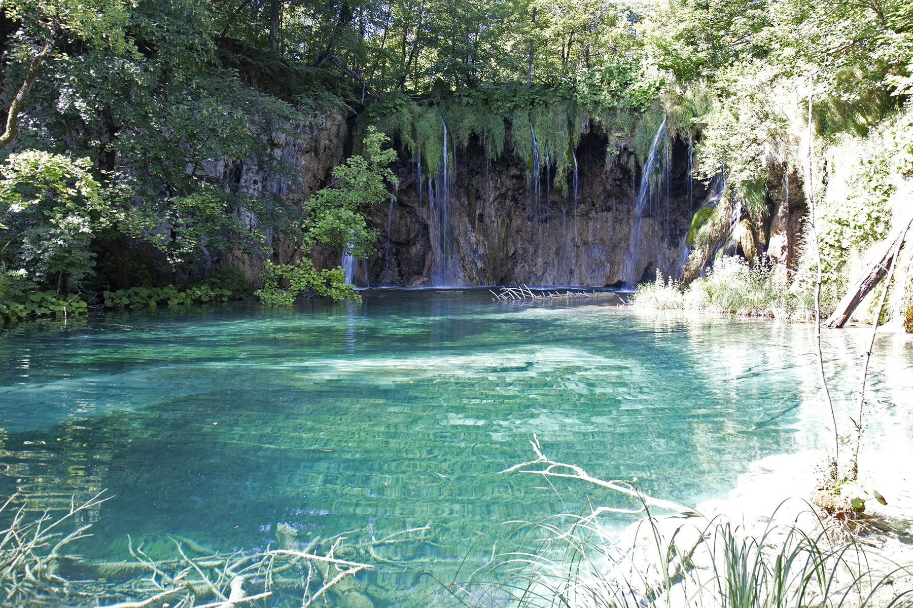 The Plitvice Lakes