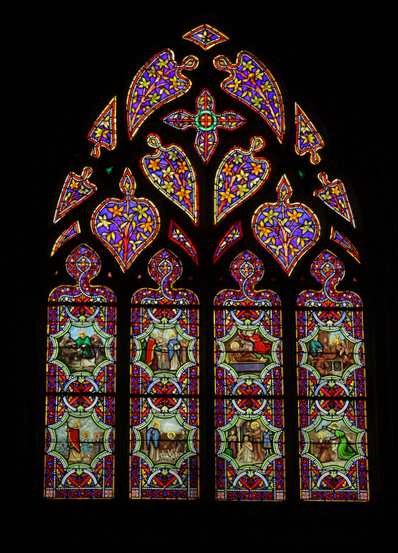 Cathedrale St Corentin, vitrail