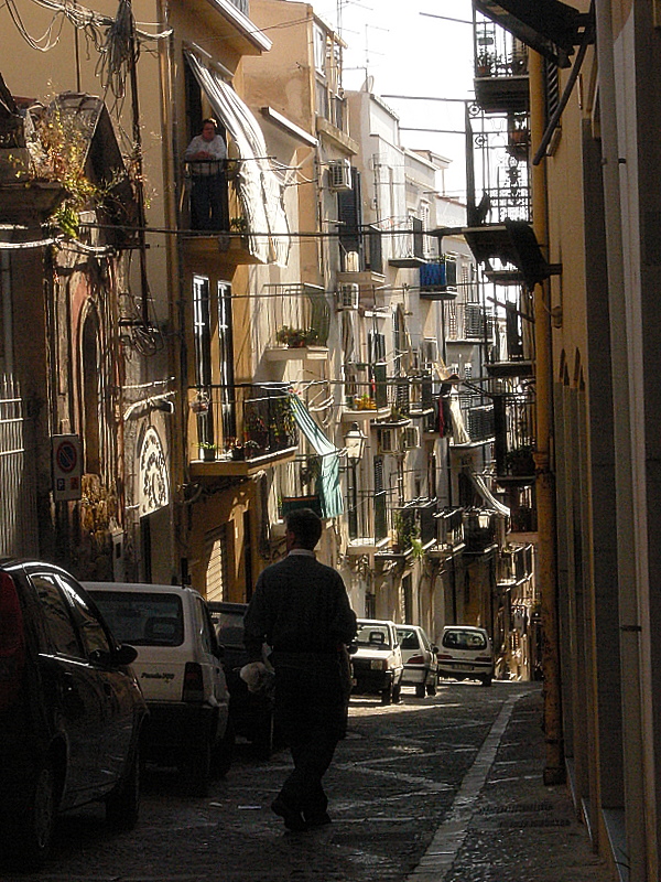 side street in Cefal