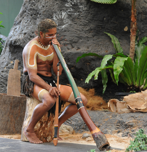 Playing the Didgeridoo!