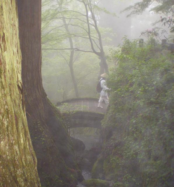 Bridge in the mist.