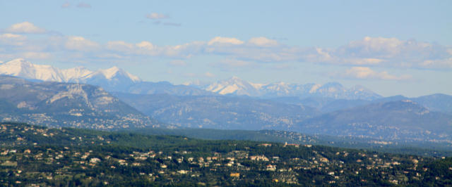The Alps from Tanneron