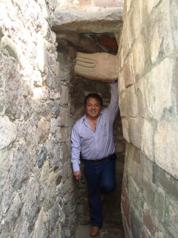 Templo a Ehcatl (interior)