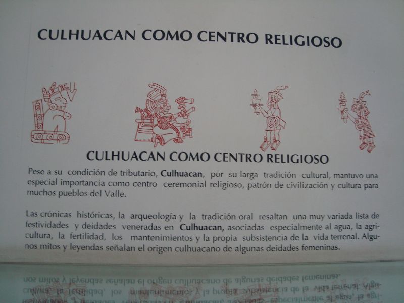 CULHUACAN COMO CENTRO RELIGIOSO