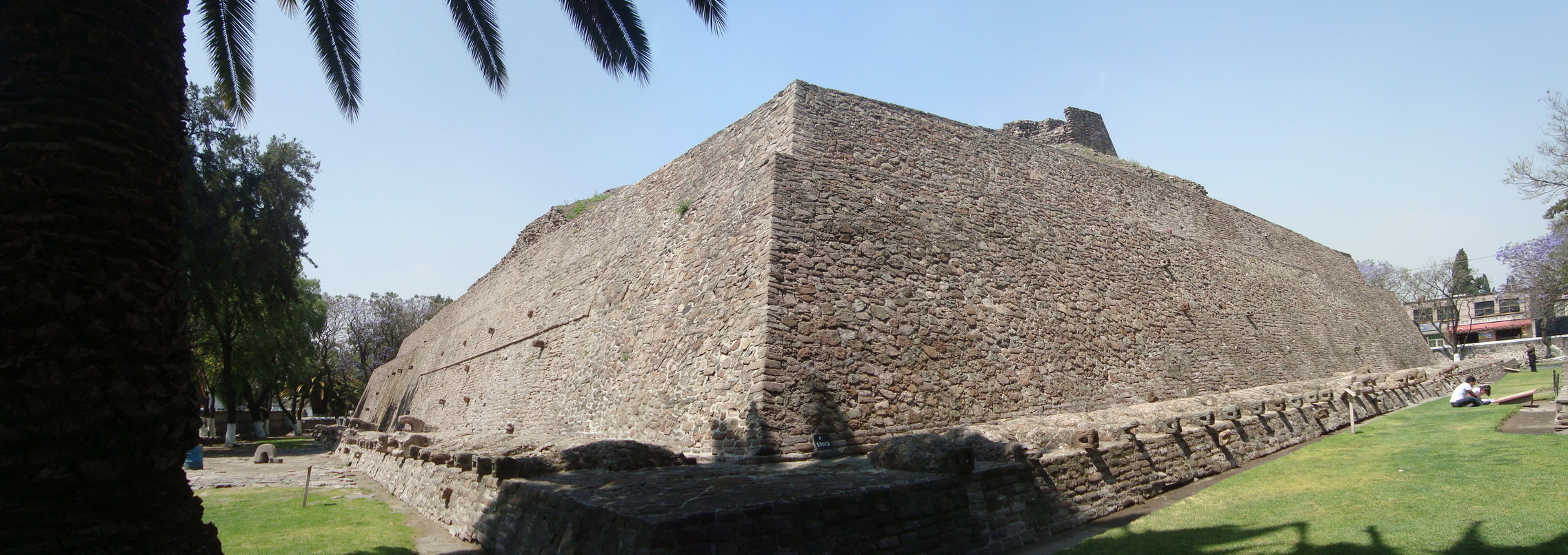 PIRAMIDE DE TENAYUCA (PANORAMICA)