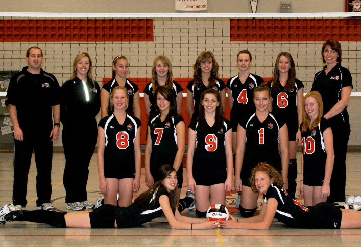 2008-2009 Girls 14U Black