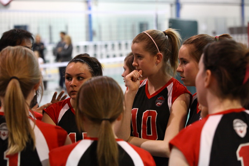 Girls 14U Arif at 14U Provincials