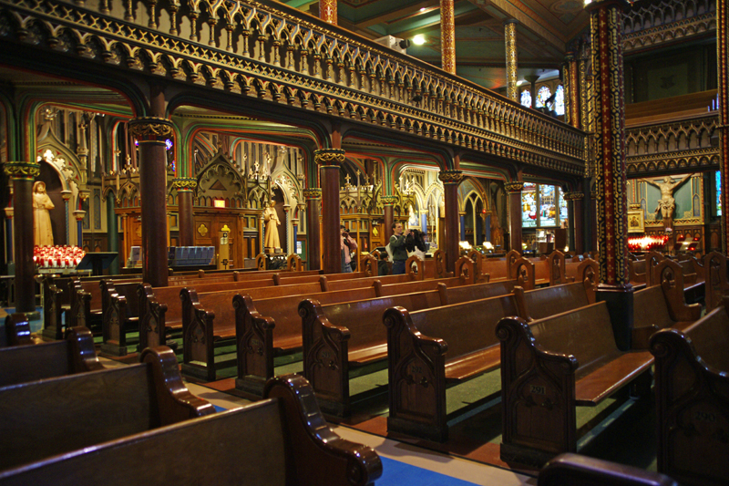 Notre Dame Pews