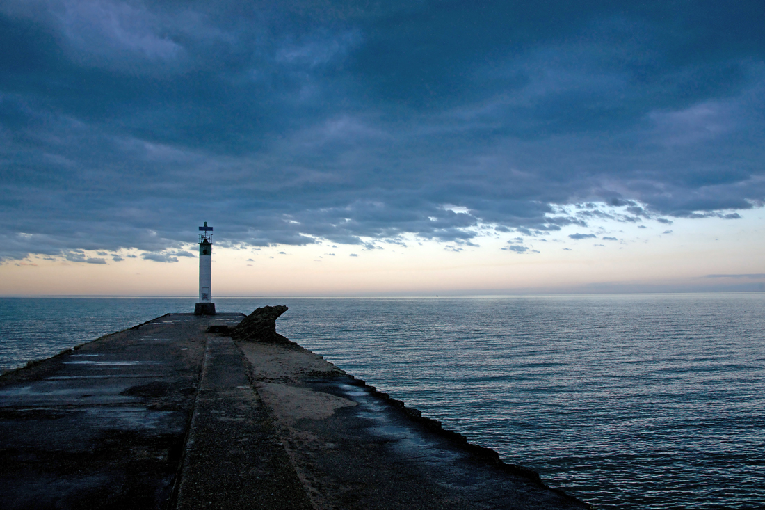 Pier at dawn