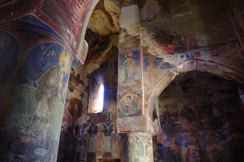 Nekresi Monastery - inside of the church